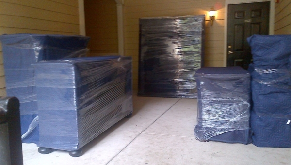 Zebna Movers perfectly wrapped the furniture